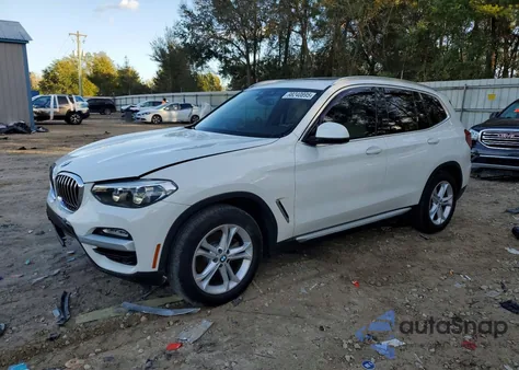 2019 BMW X3 Sdrive30I z USA, uszkodzony, nr VIN 5UXTR7C51KLR46398